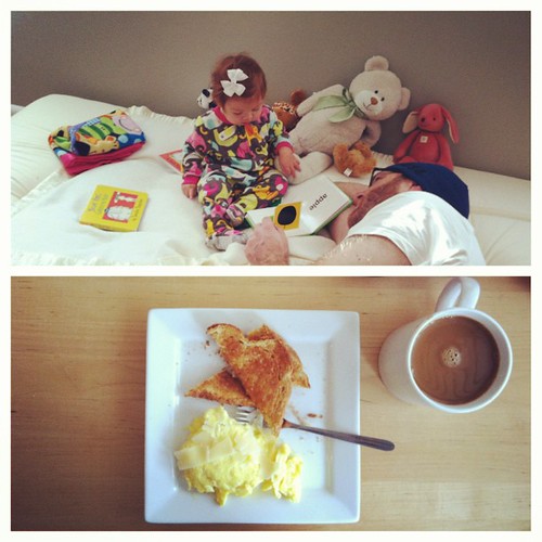 Lucy play and breakfast