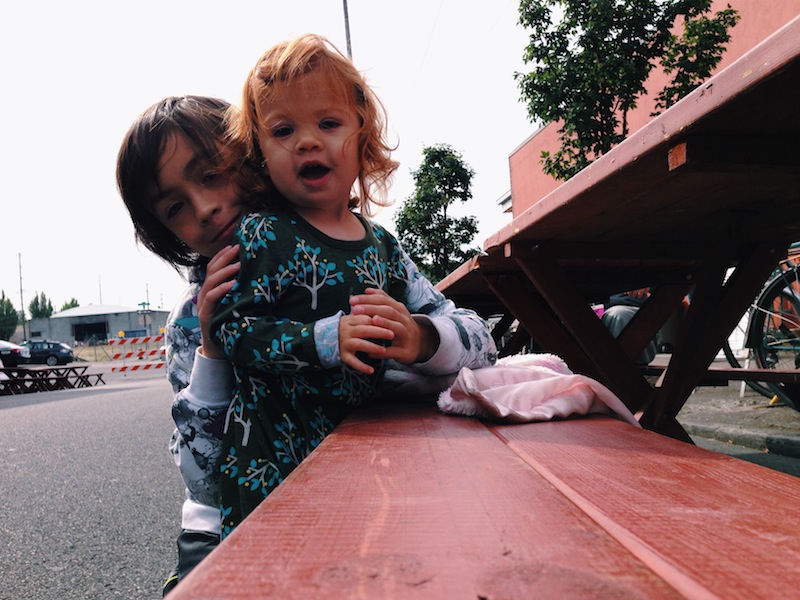 Lucy and Penn outside XOXO day 1